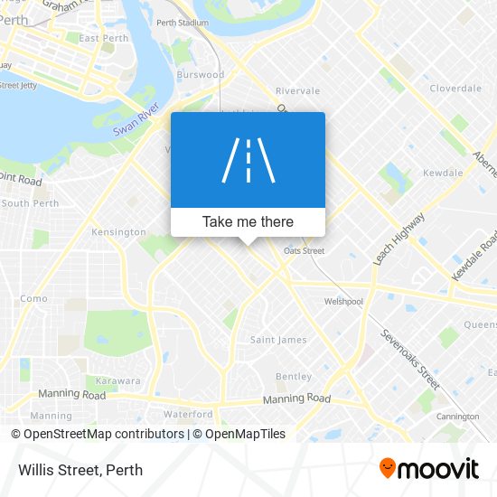 Willis Street map