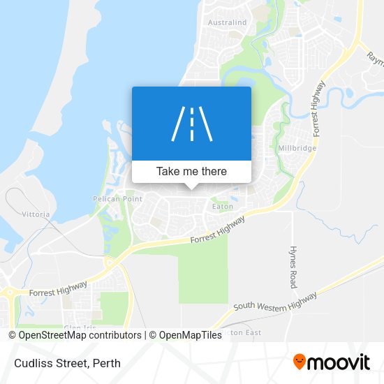 Cudliss Street map