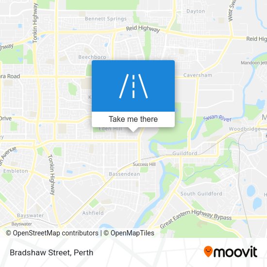 Bradshaw Street map