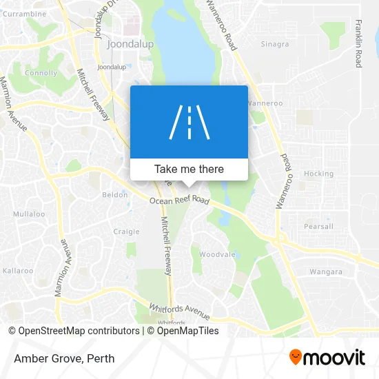 Mapa Amber Grove