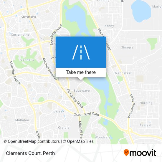 Clements Court map