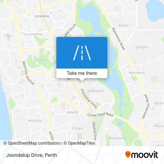 How to get to Joondalup Drive, Edgewater by bus or train?
