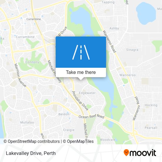 Lakevalley Drive map