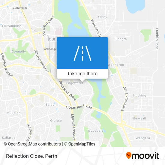 Mapa Reflection Close