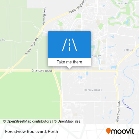 Forestview Boulevard map