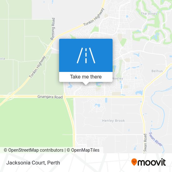 Jacksonia Court map