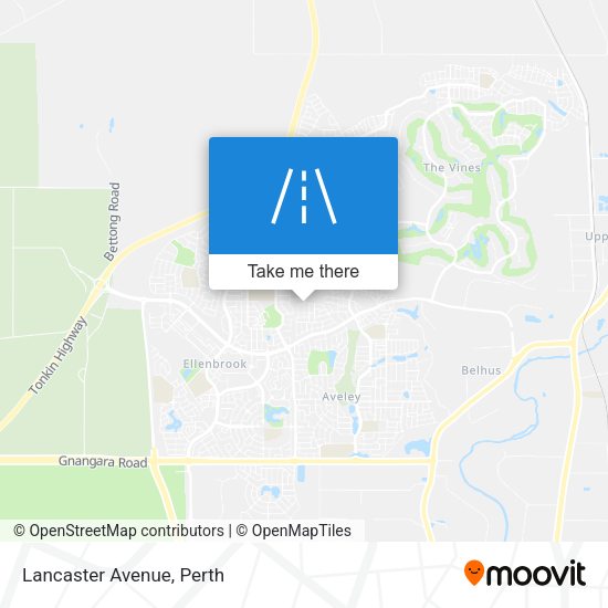 Lancaster Avenue map