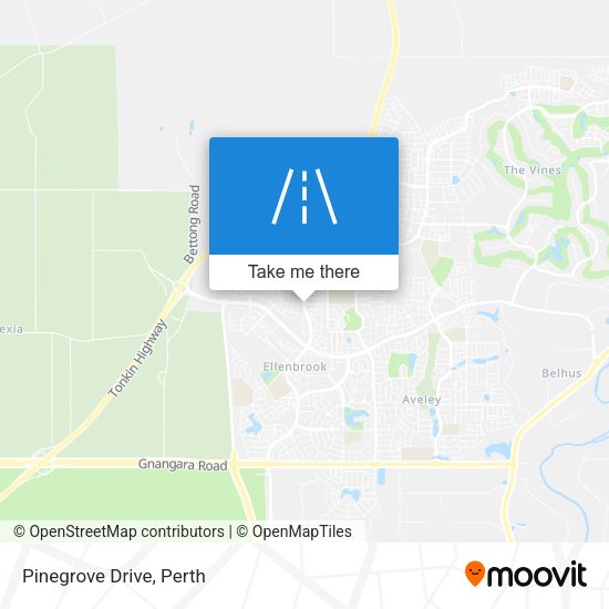 Pinegrove Drive map
