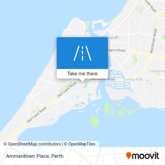 Ammerdown Place map