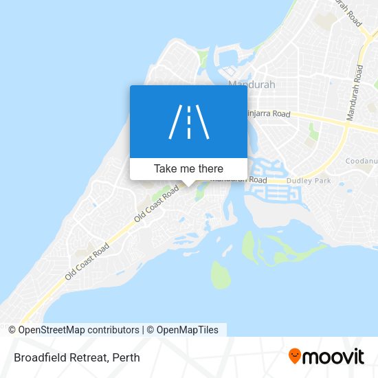 Broadfield Retreat map