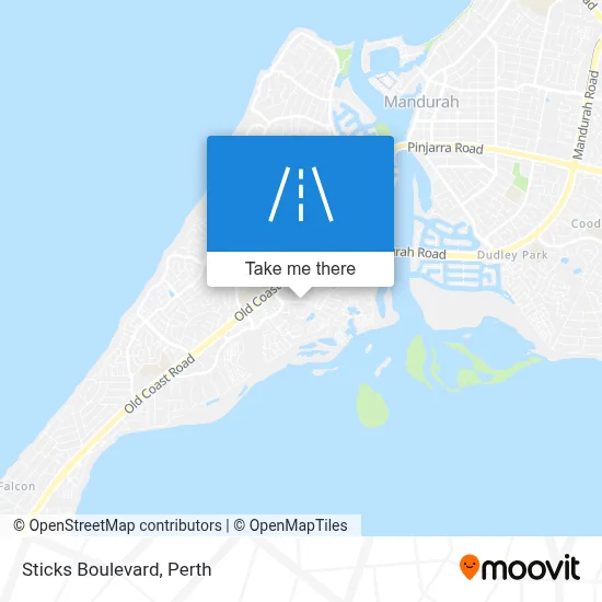 Mapa Sticks Boulevard