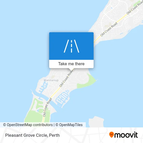 Mapa Pleasant Grove Circle