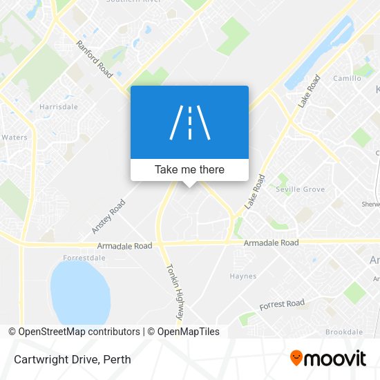 Cartwright Drive map