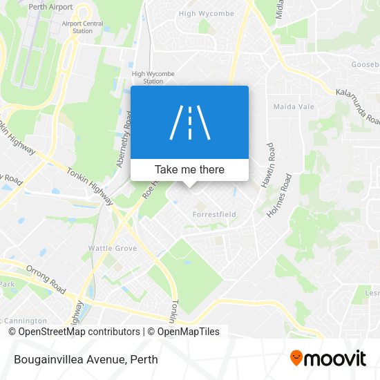 Bougainvillea Avenue map