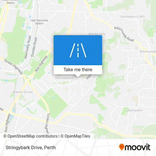 Mapa Stringybark Drive
