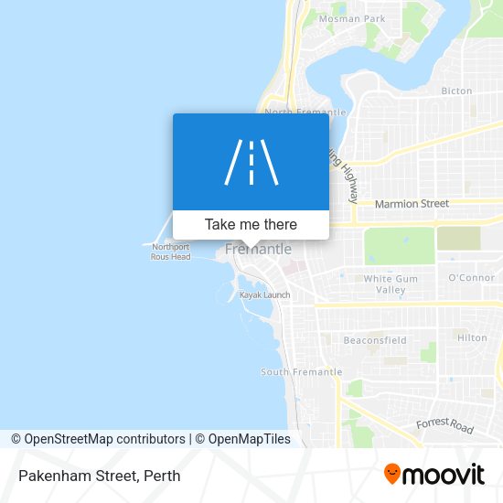Pakenham Street map