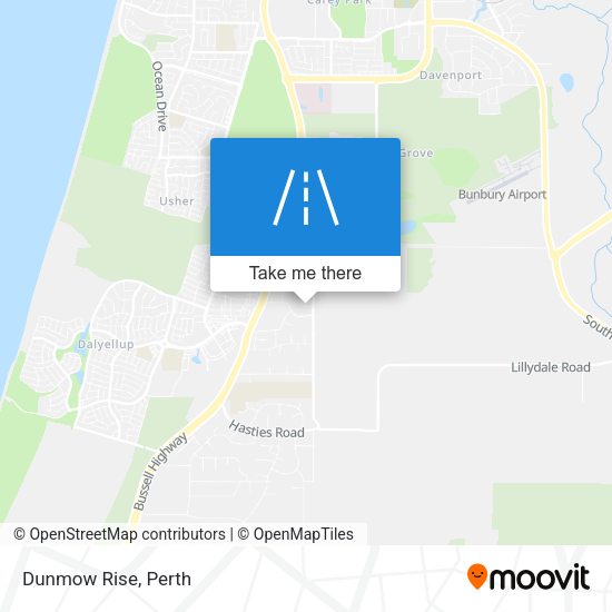 Dunmow Rise map