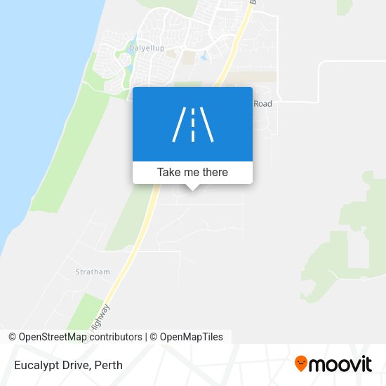 Eucalypt Drive map