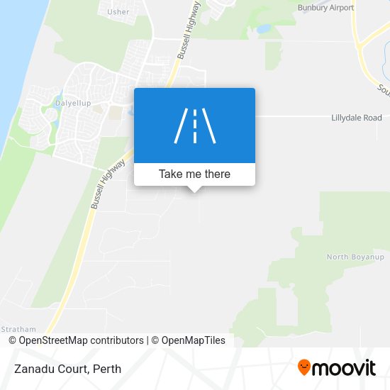 Zanadu Court map
