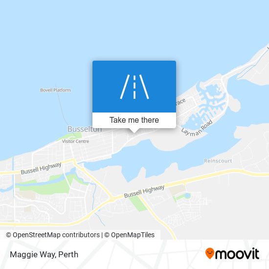 Maggie Way map