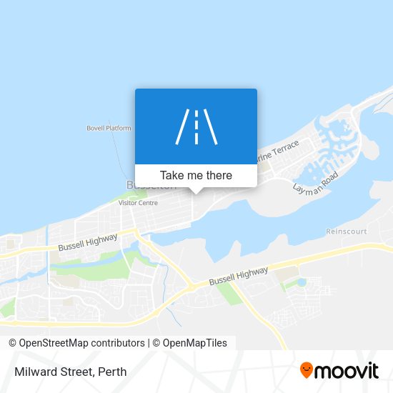 Milward Street map