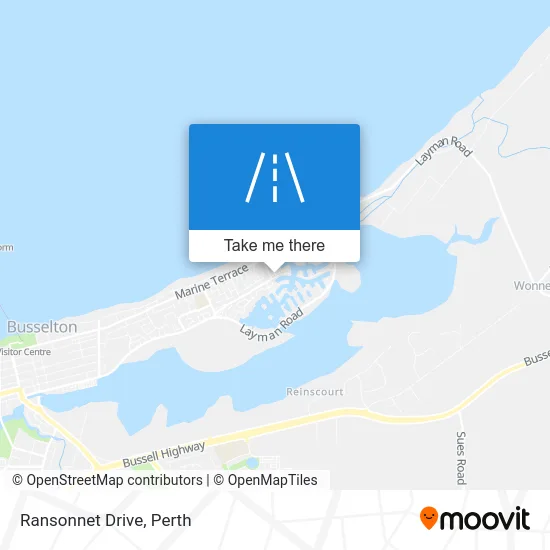 Mapa Ransonnet Drive