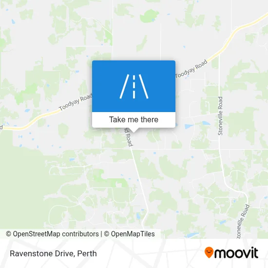Mapa Ravenstone Drive
