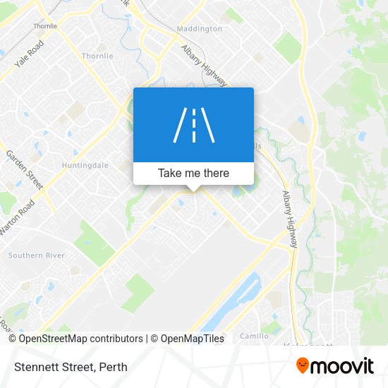 Stennett Street map
