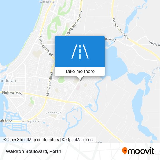 Waldron Boulevard map