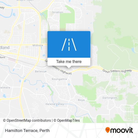 Hamilton Terrace map