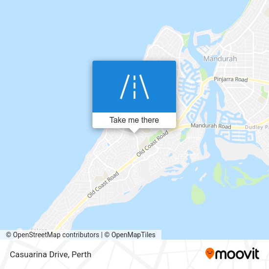 Casuarina Drive map