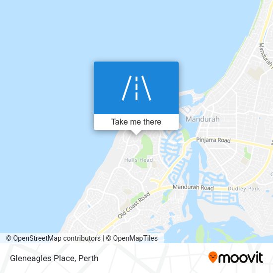 Gleneagles Place map