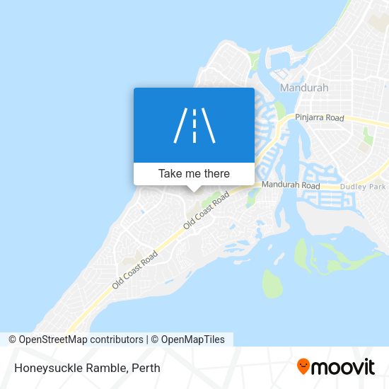 Honeysuckle Ramble map