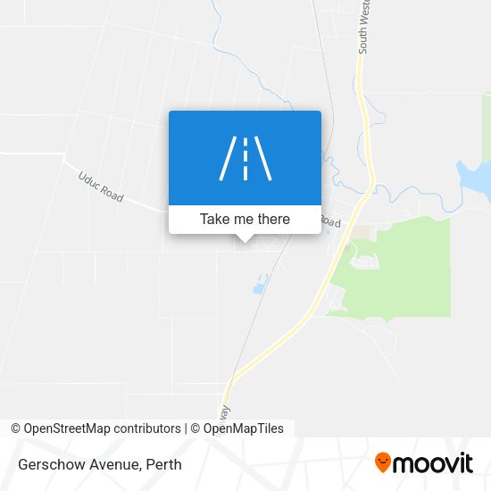 Gerschow Avenue map