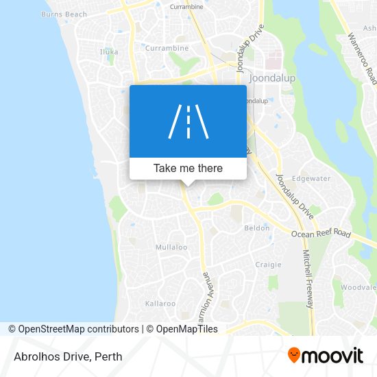 Abrolhos Drive map