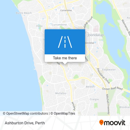 Ashburton Drive map