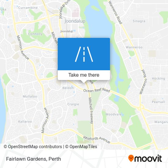 Fairlawn Gardens map