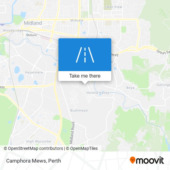 Camphora Mews map