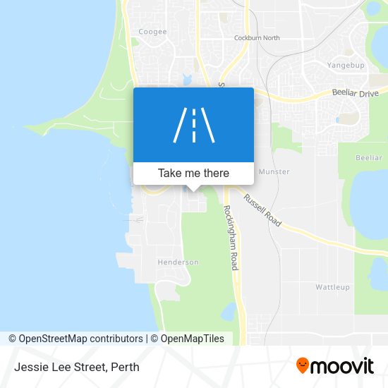 Jessie Lee Street map