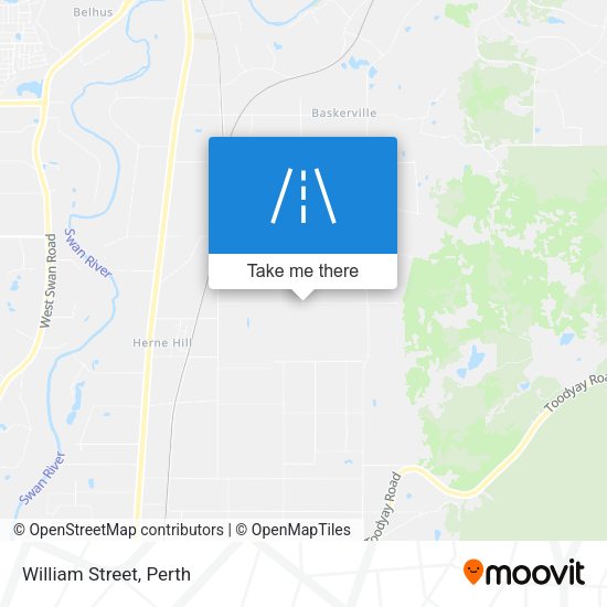 William Street map