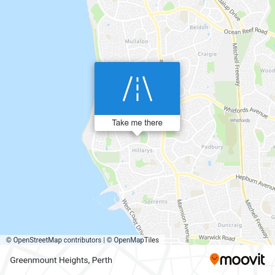 Greenmount Heights map