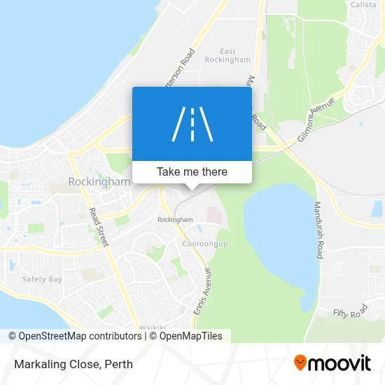 Mapa Markaling Close