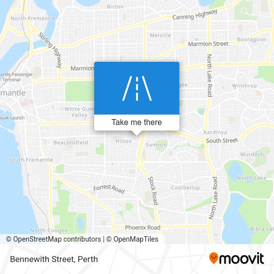 Bennewith Street map