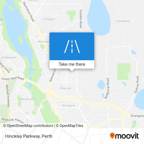 Hinckley Parkway map