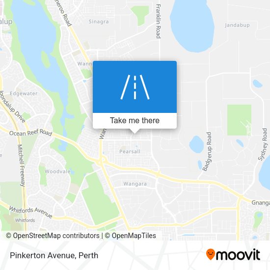 Pinkerton Avenue map
