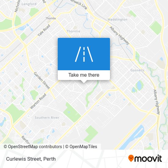 Curlewis Street map
