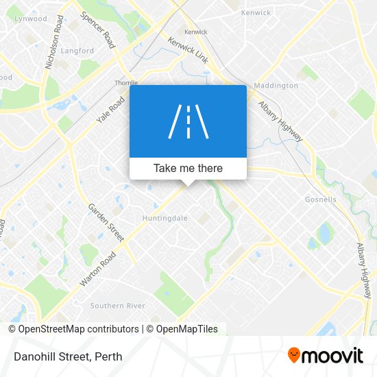 Danohill Street map