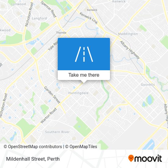 Mildenhall Street map