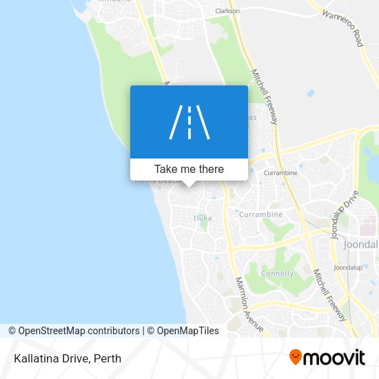 Kallatina Drive map