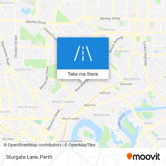 Sturgate Lane map